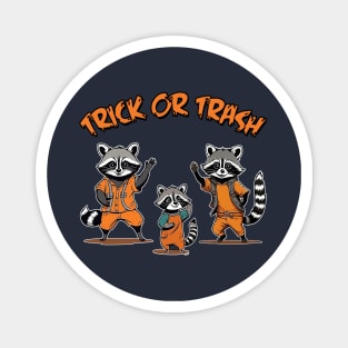 Trick or Trash Costume Magnet